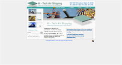 Desktop Screenshot of hitechairshipping.com